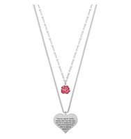 Collana Kidult Donna Frida Kahlo in Acciaio 751166 - 751166